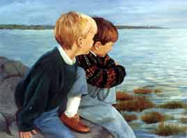 Looking Out to Sea