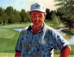 Man at a Golf Course